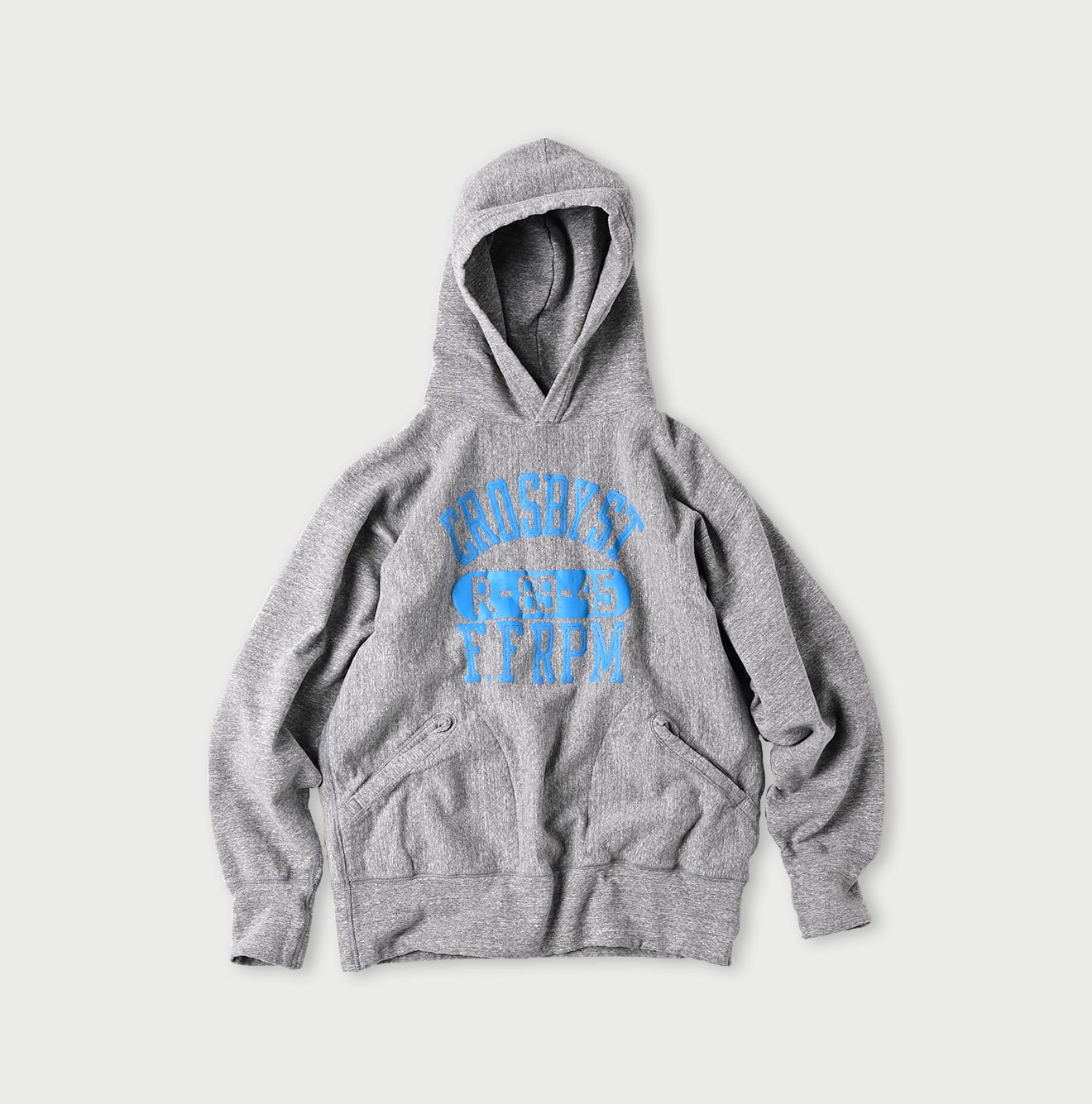 Top Bare Fleece 908 Hoodie Gray Top
