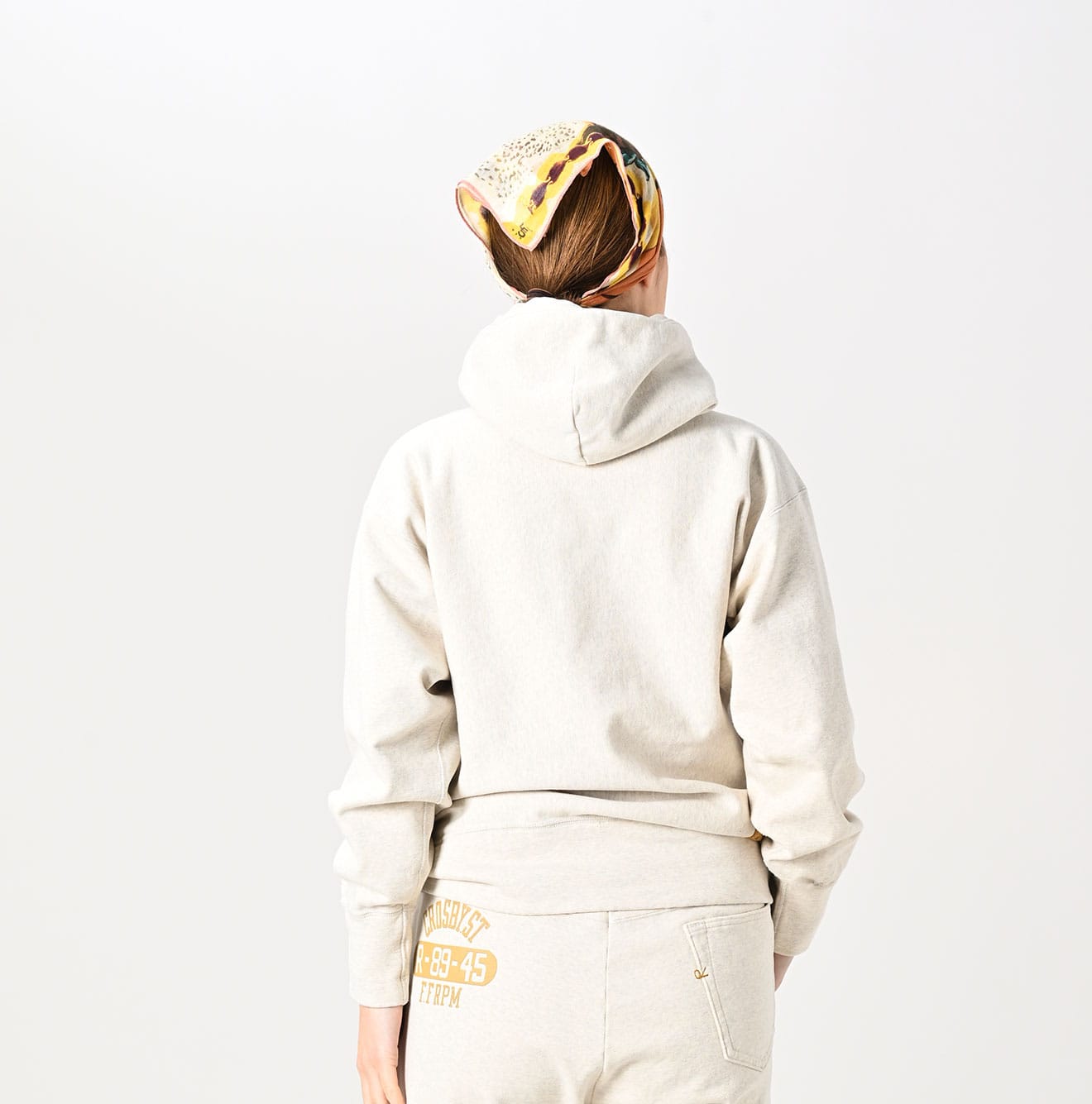 Top Bare Fleece 908 Hoodie Female Model