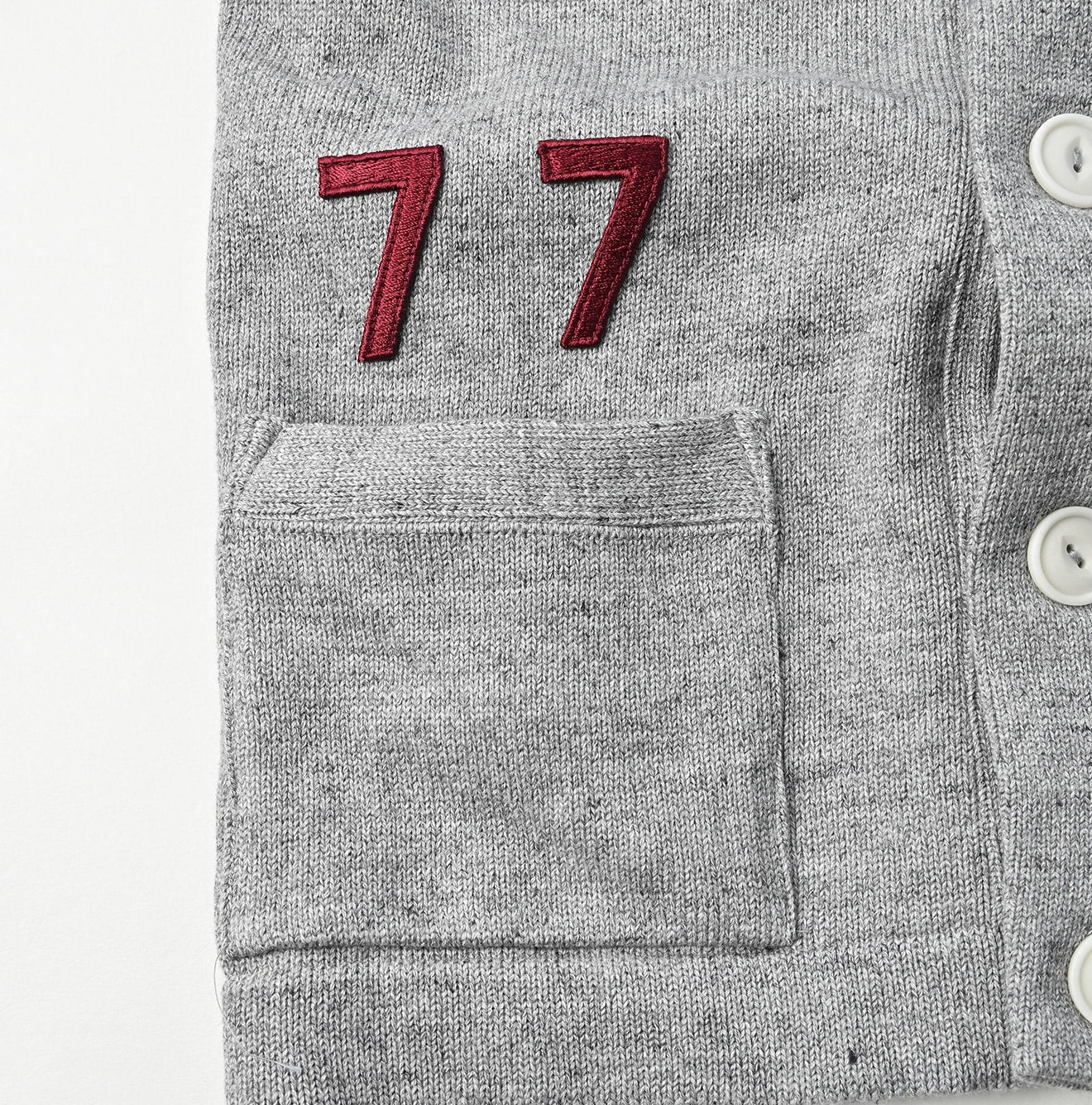 Top 77 Knitsew 908 Lettered Cardigan Detail