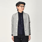 Top 77 Knitsew 908 Lettered Cardigan Female Model