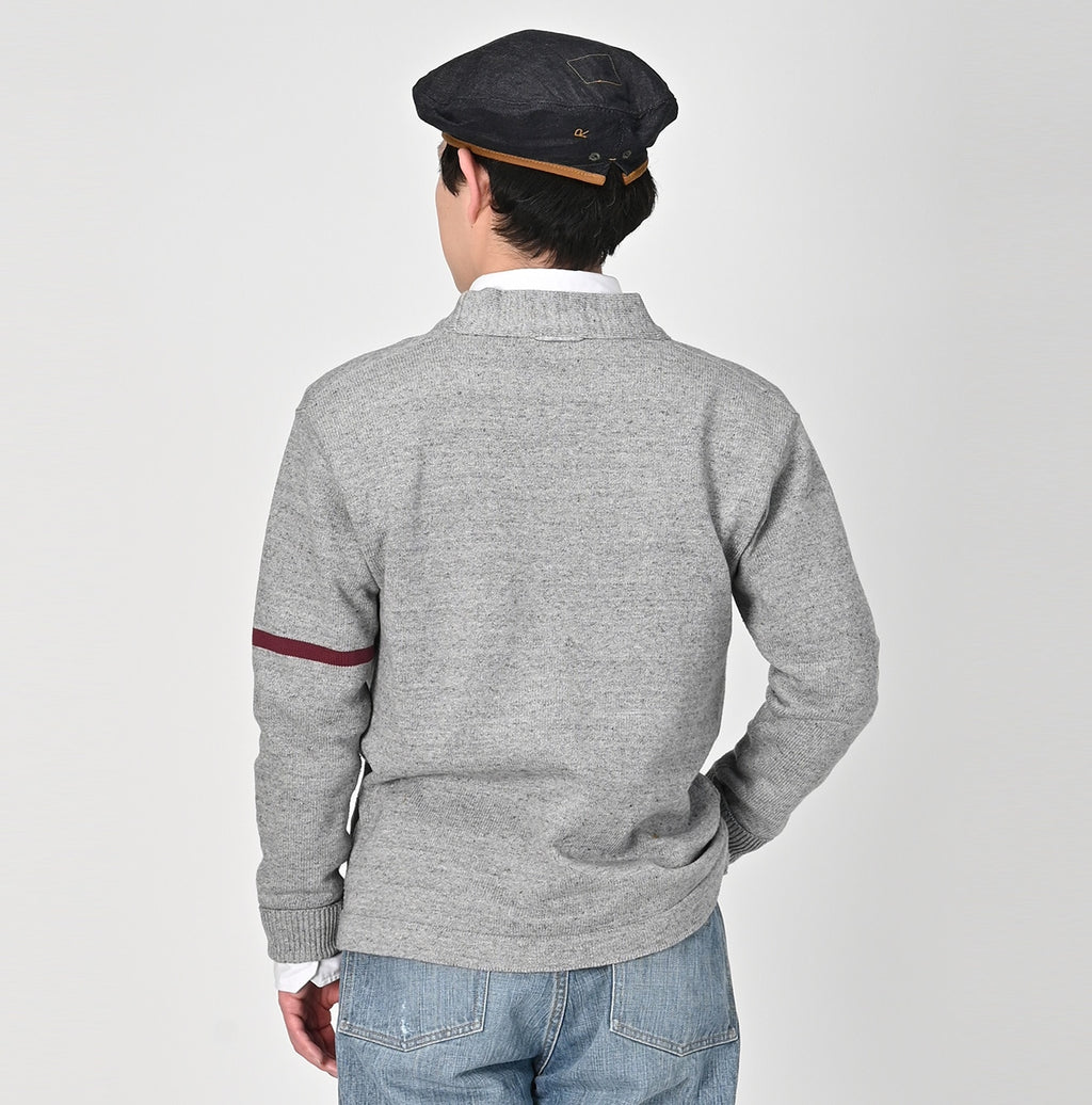 Top 77 Knitsew 908 Lettered Cardigan Male Model