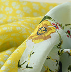Silk Flower Patch Big Wakame Detail
