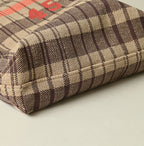 Linen Jacquard Bag Detail