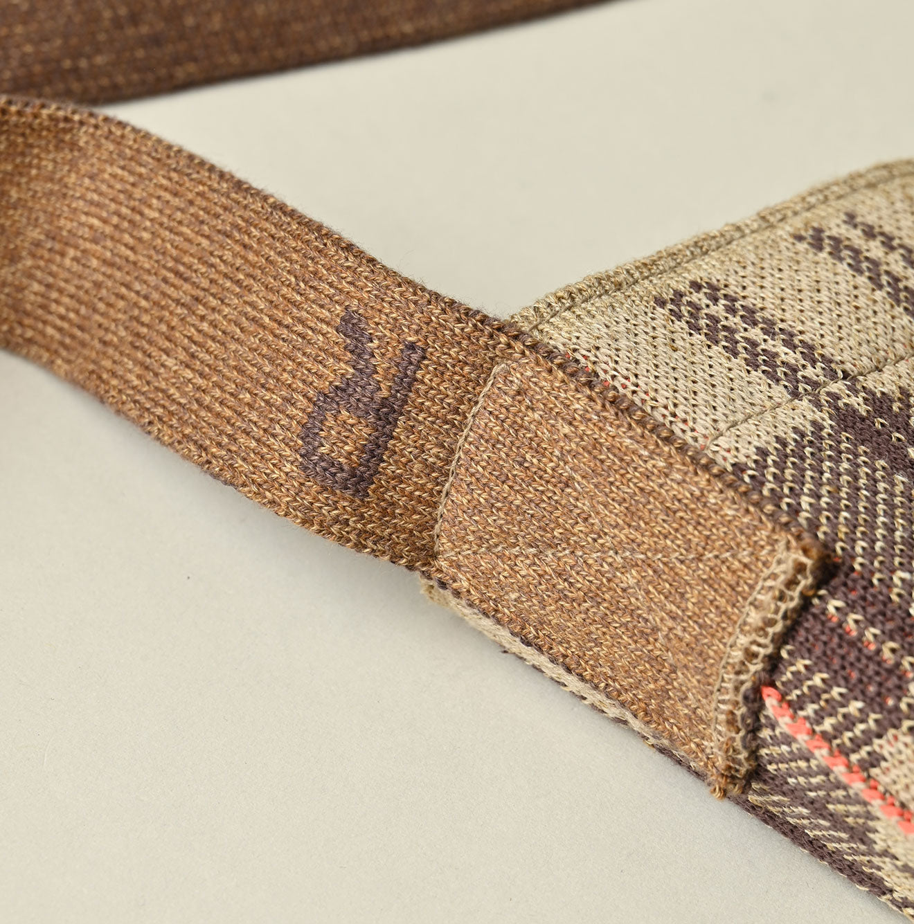 Linen Jacquard Bag Detail