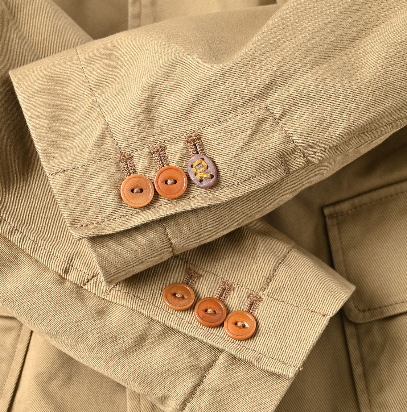 Chino 908 Miyuki Jacket Detail