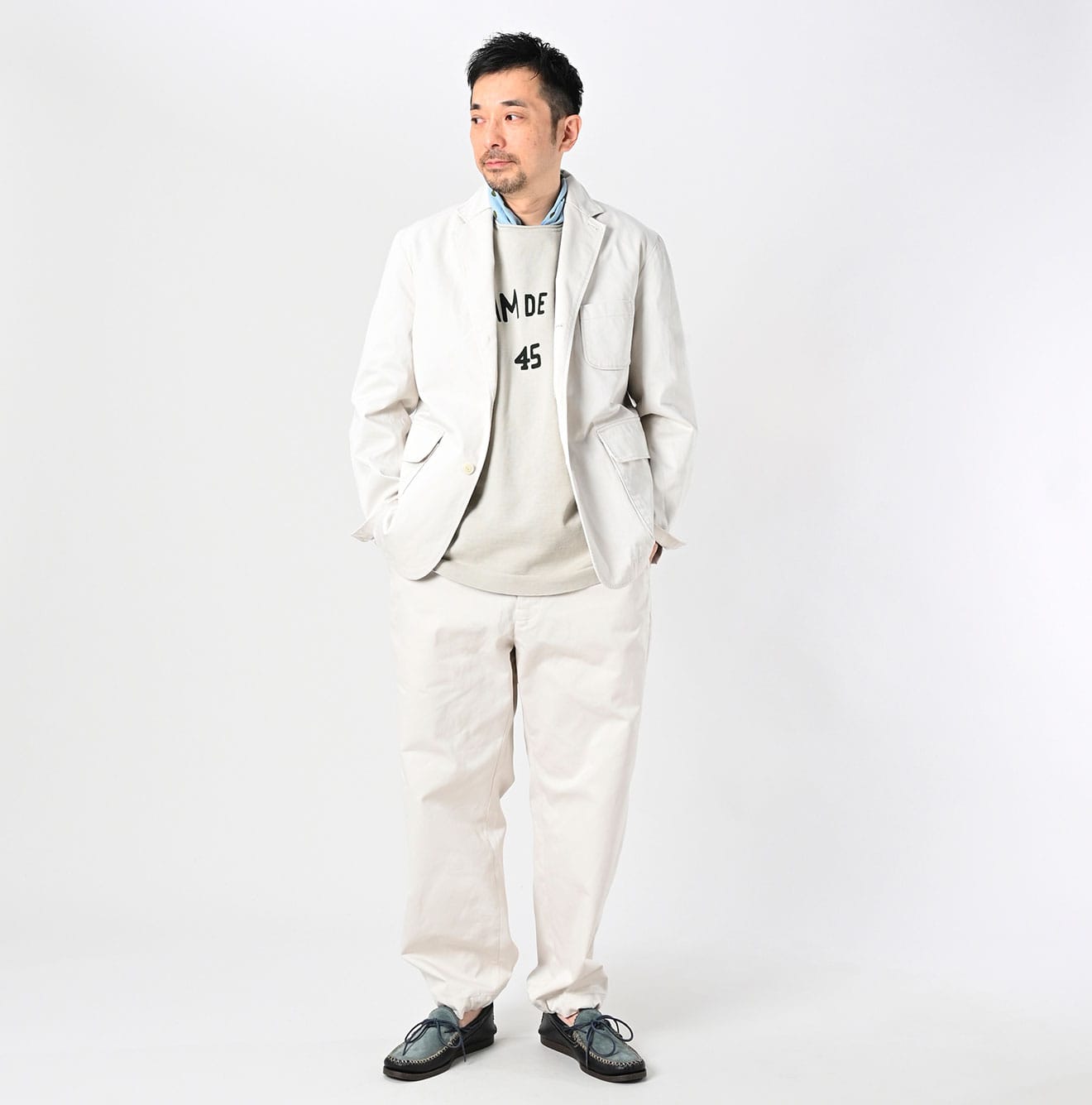 Chino 908 Miyuki Jacket Male Model