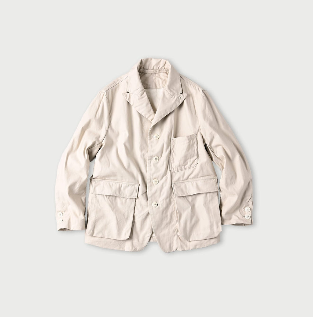 Thin Back Satin 908 Jacketer Antique White