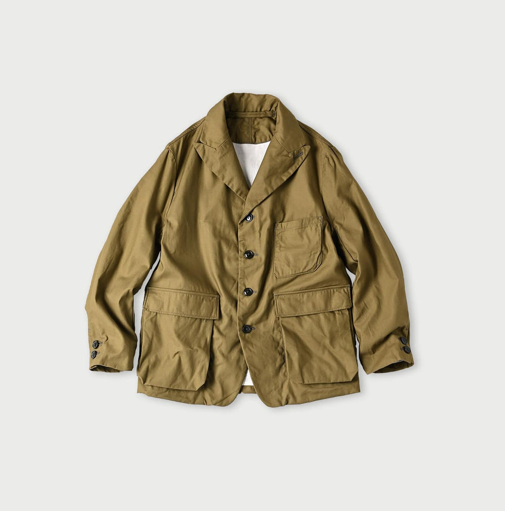 Thin Back Satin 908 Jacketer Khaki