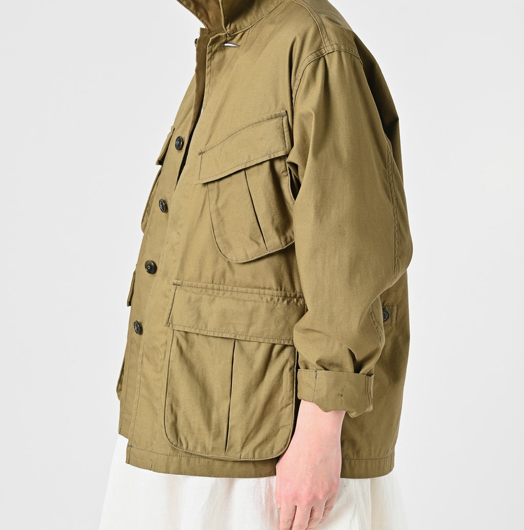 Thin Back Satin 908 Fatigue Jacket Detail