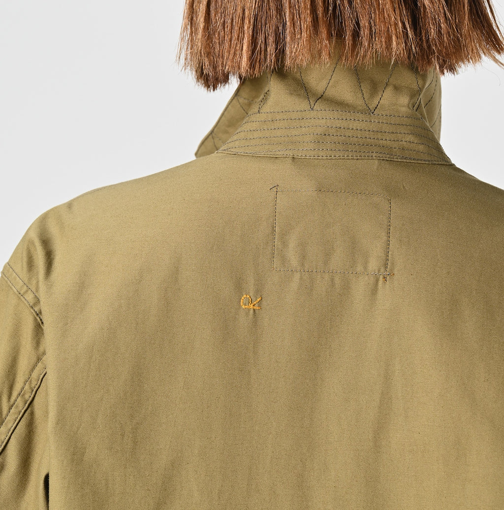 Thin Back Satin 908 Fatigue Jacket Detail