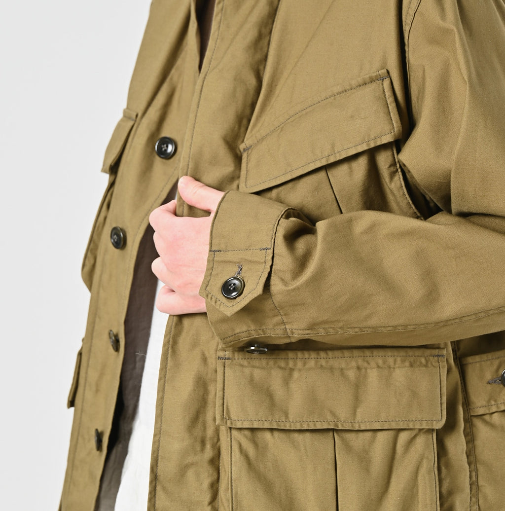 Thin Back Satin 908 Fatigue Jacket Detail