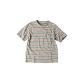 Border Tenjiku 908 45 Star T-shirt Greige Border