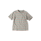Border Tenjiku 908 45 Star T-shirt Greige Border