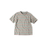 Border Tenjiku 908 45 Star T-shirt Greige Border