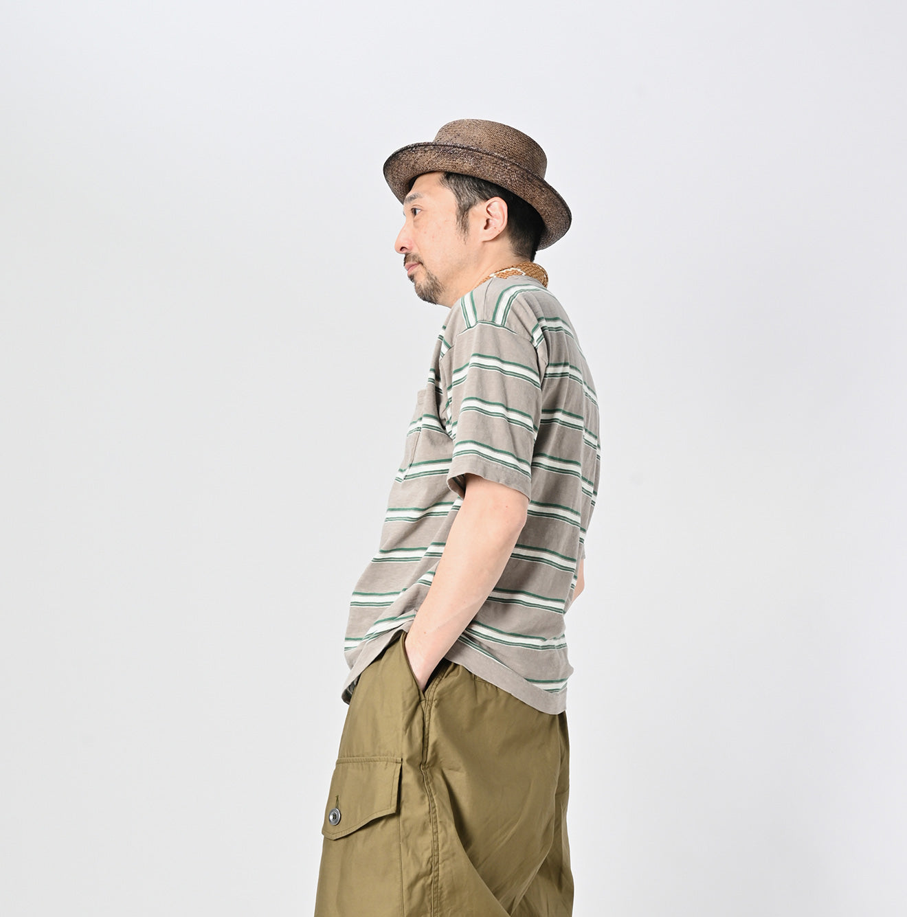 Border Tenjiku 908 45 Star T-shirt Male Model