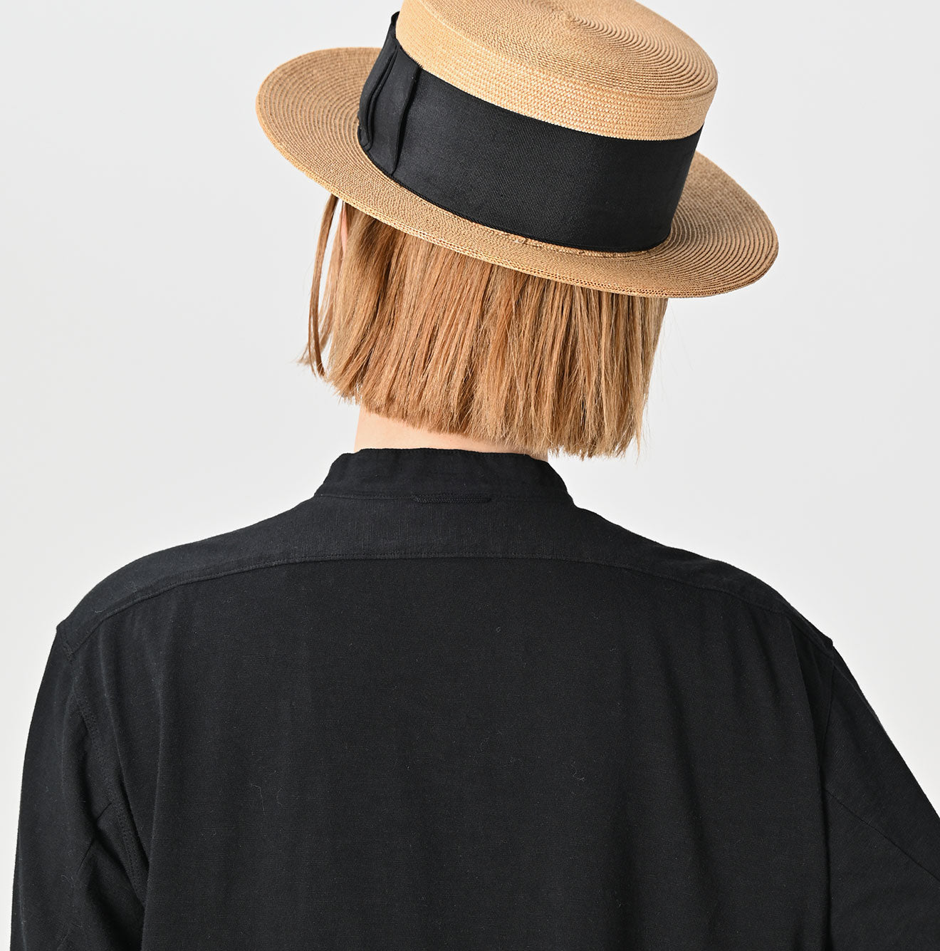 Supima Tenjiku 908 Grandpa Pull Shirt Detail