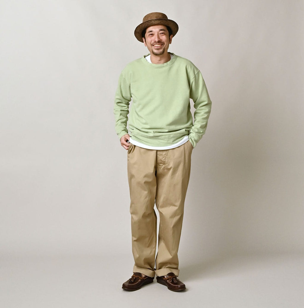 Gauze Urake 908 Sweat Male Model