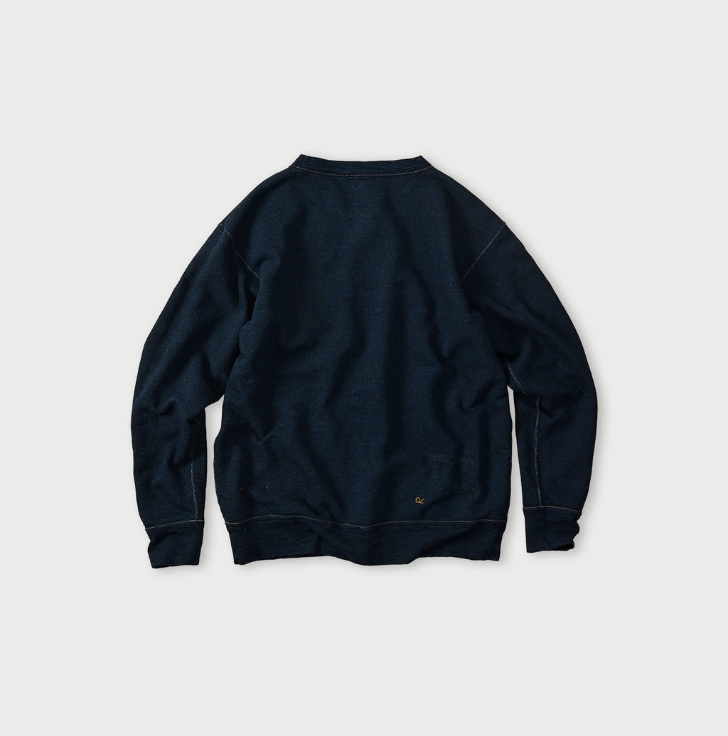 Indigo Gauze Urake 908 Sweat Back