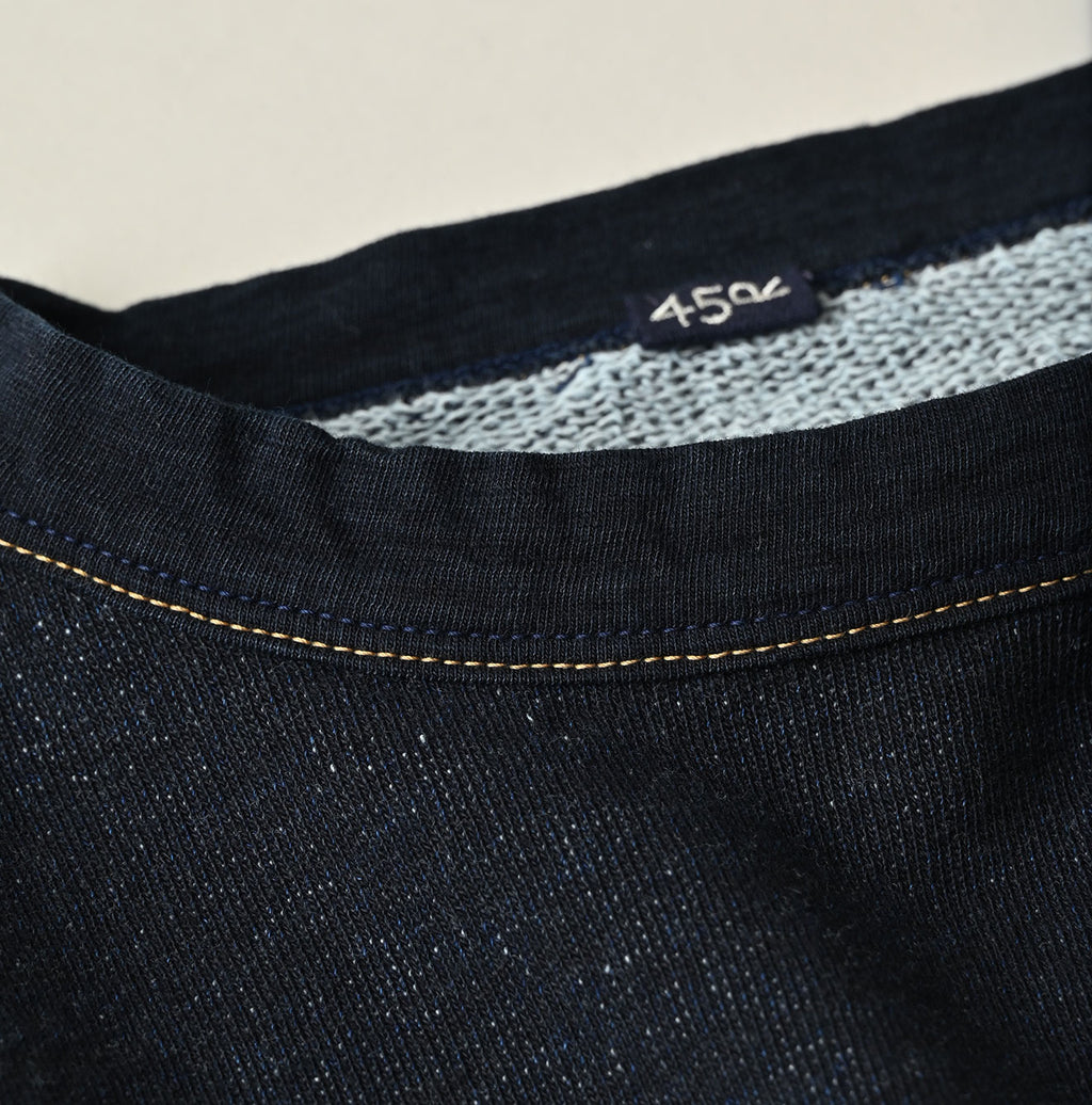 Indigo Gauze Urake 908 Sweat Detail