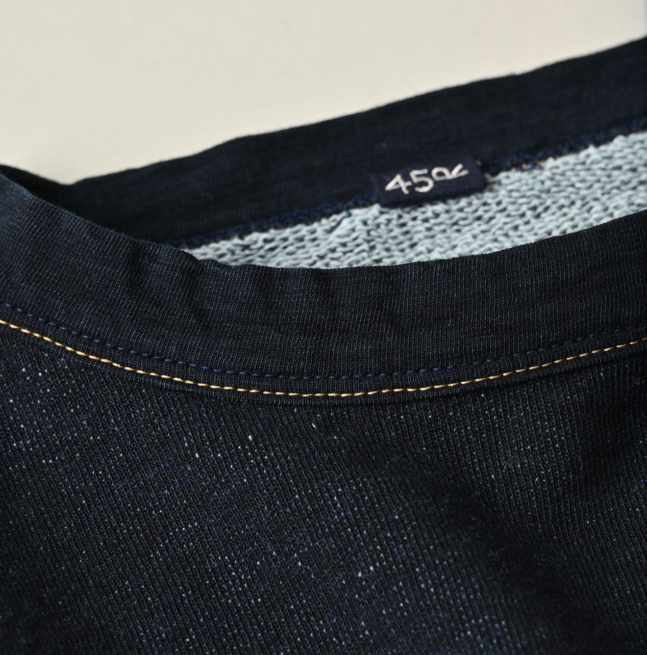 Indigo Gauze Urake 908 Sweat Detail