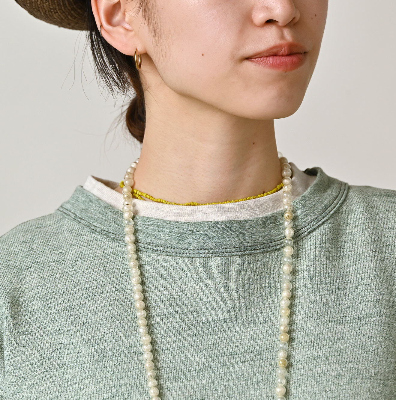 Top Gauze Urake 908 Sweat Detail