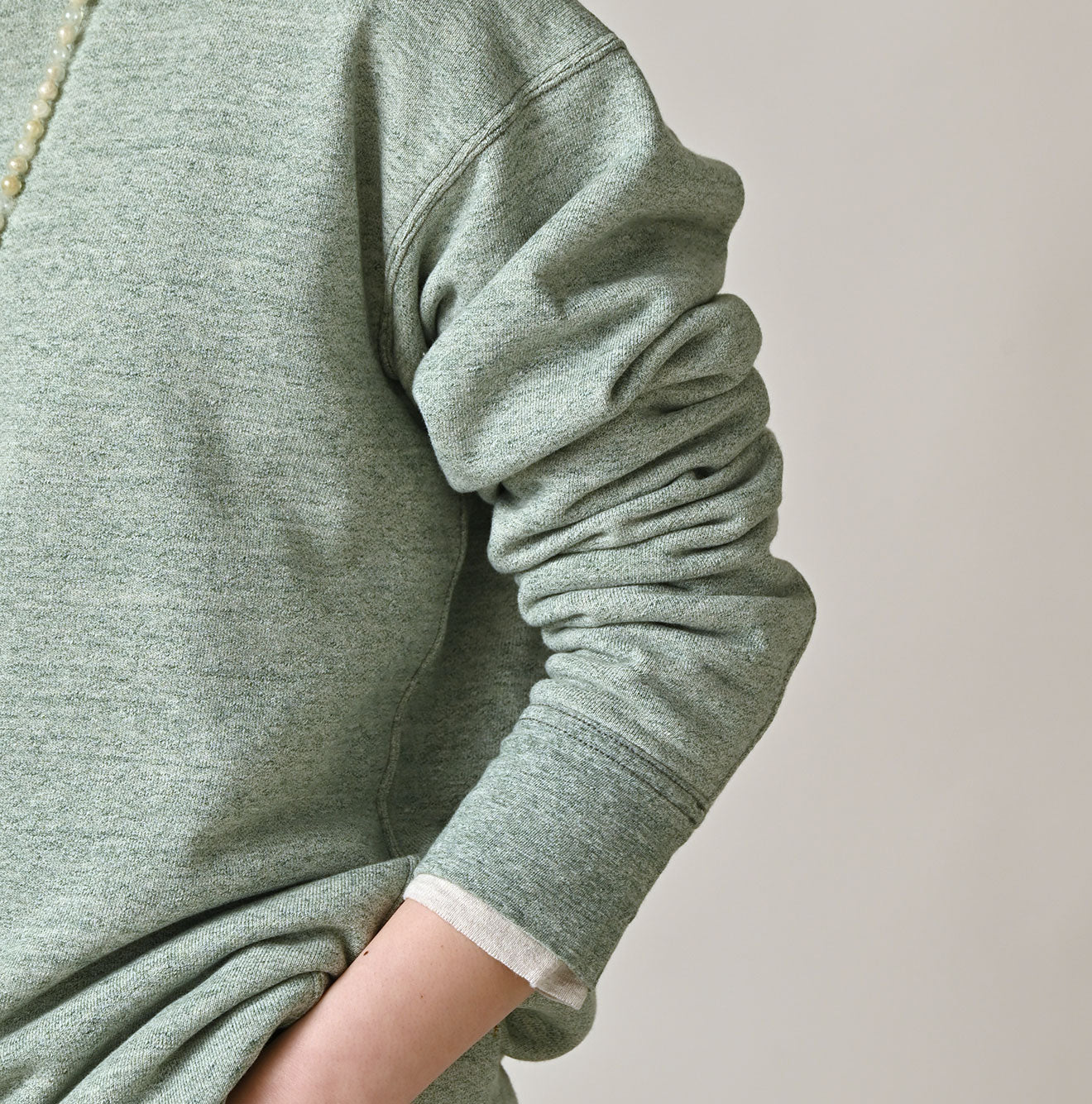 Top Gauze Urake 908 Sweat Detail