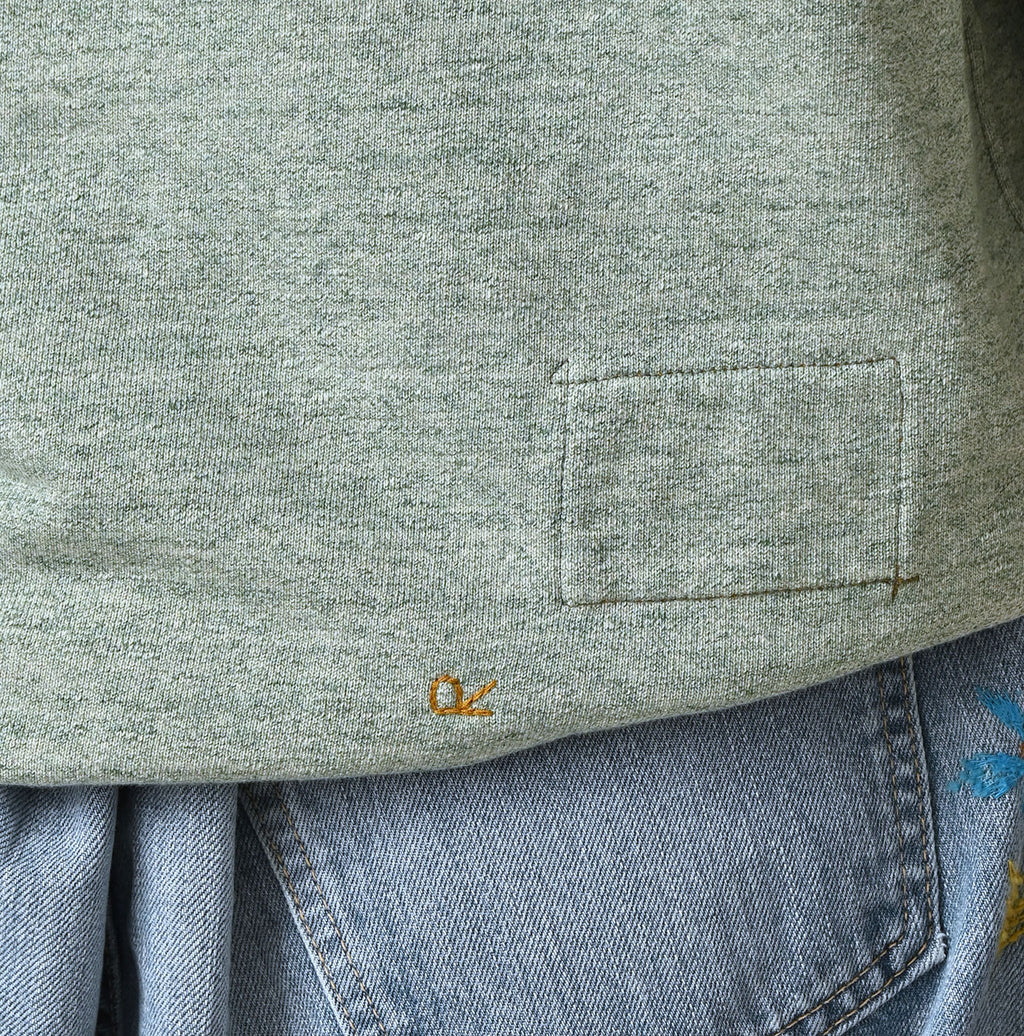 Top Gauze Urake 908 Sweat Detail