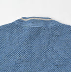Linen Herringbone 908 Vest Detail