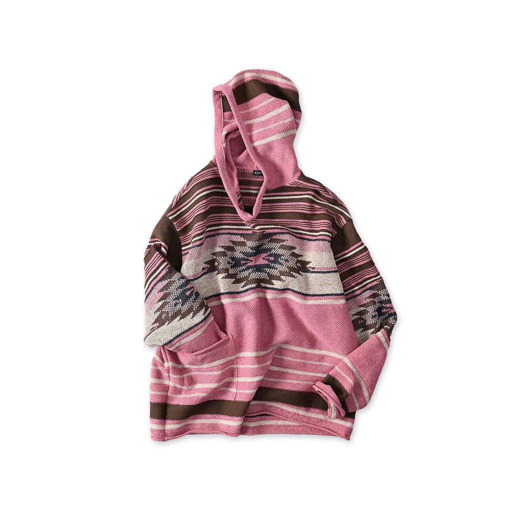 Native Gima Jacquard 908 Uma Hoodie Pink Base