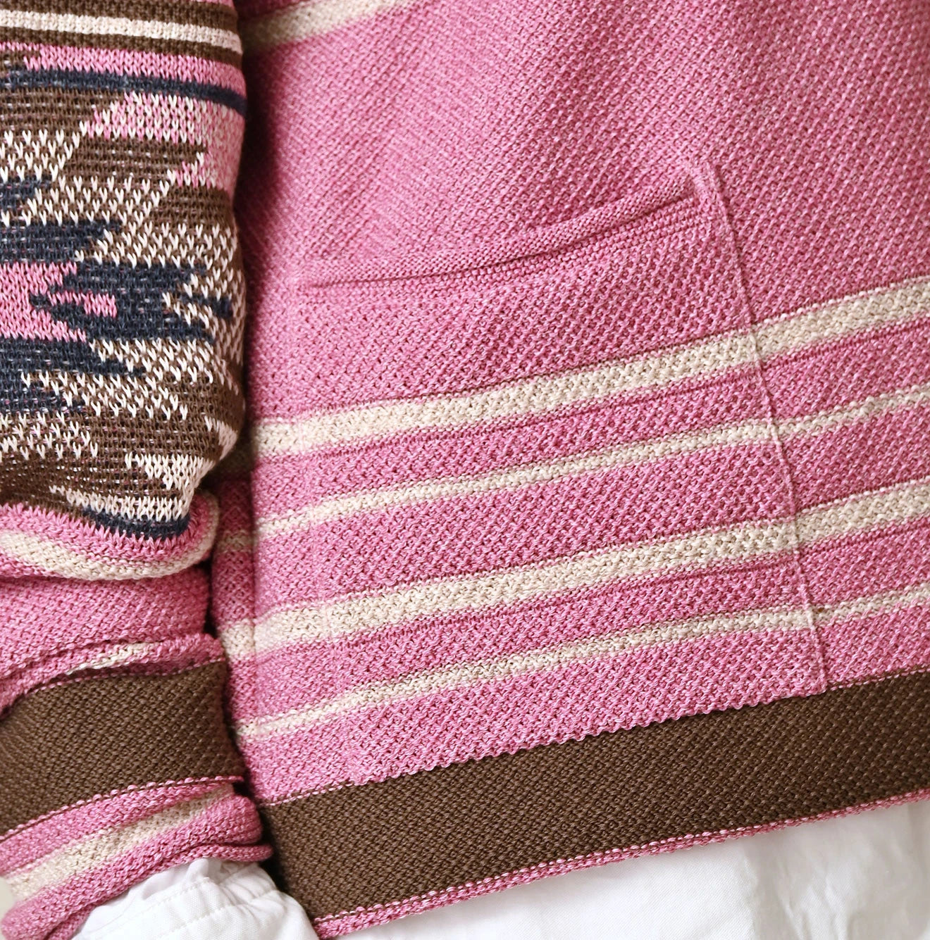 Native Gima Jacquard 908 Uma Hoodie Detail