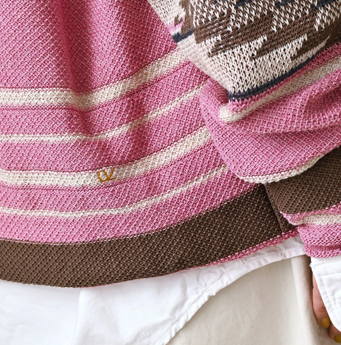 Native Gima Jacquard 908 Uma Hoodie Detail