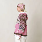Native Gima Jacquard 908 Uma Hoodie Female Model
