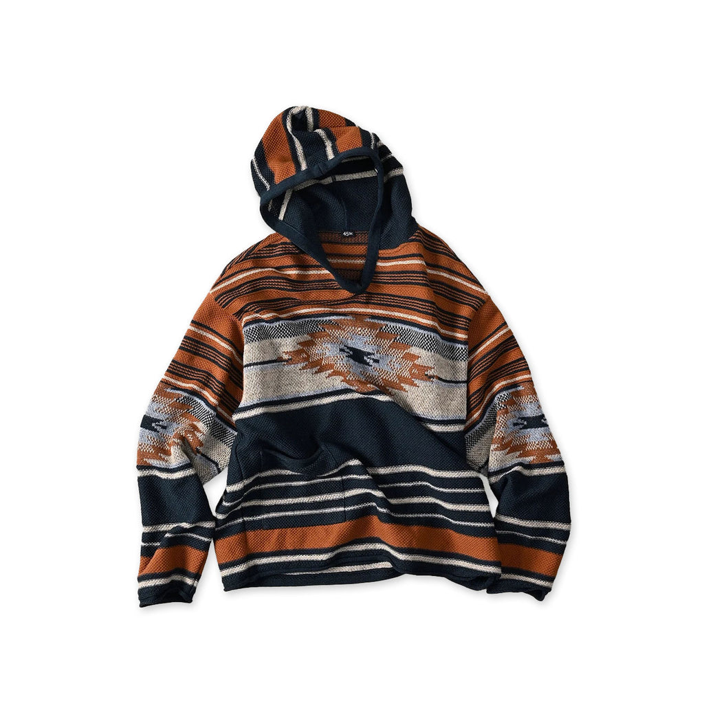 Indigo Native Gima Jacquard 908 Uma Hoodie