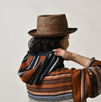 Indigo Native Gima Jacquard 908 Uma Hoodie Detail