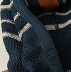 Indigo Native Gima Jacquard 908 Uma Hoodie Detail