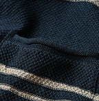 Indigo Native Gima Jacquard 908 Uma Hoodie Detail