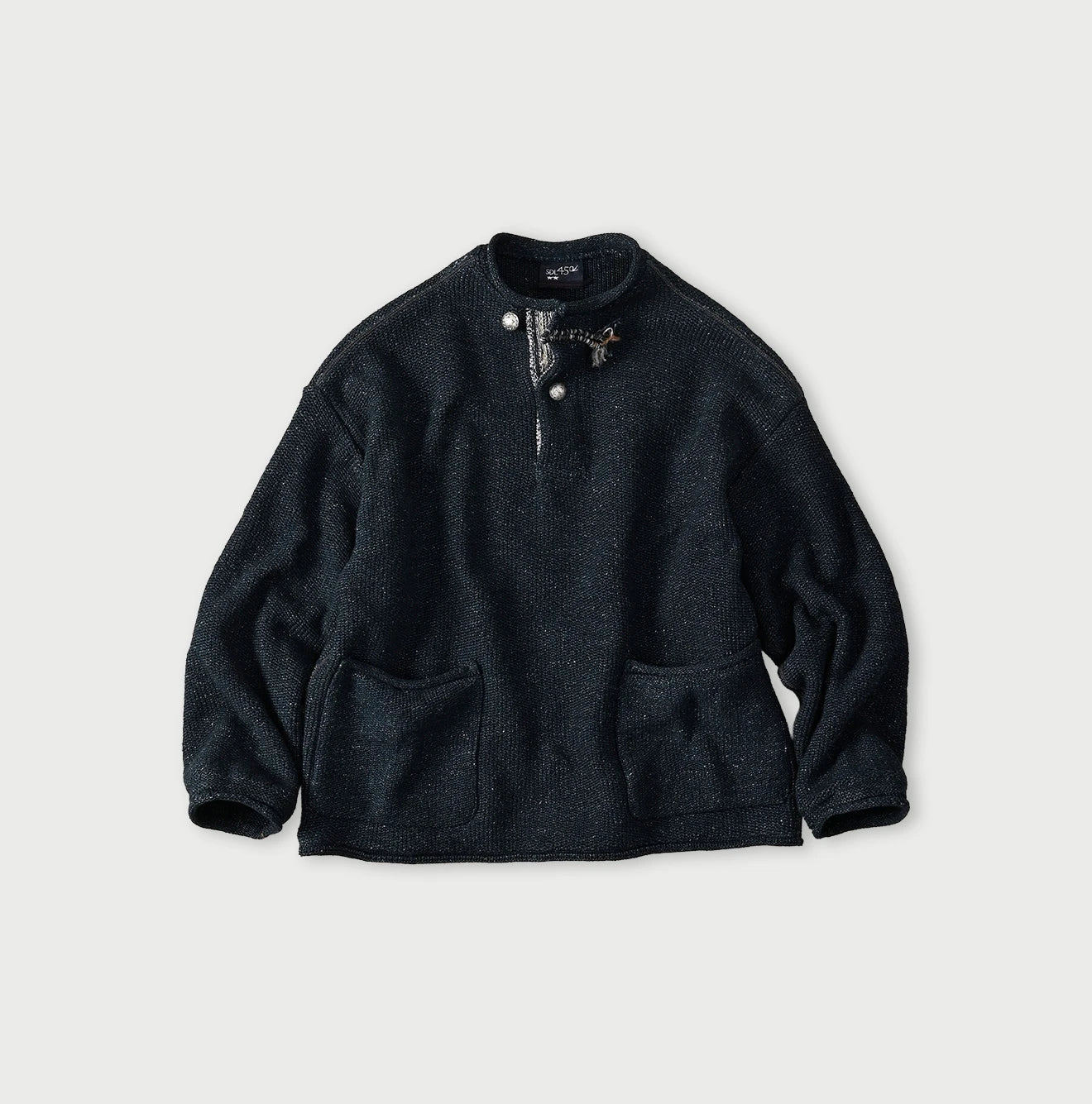 Indigo Base Knitsew Uma Sweater Kageiro Nando