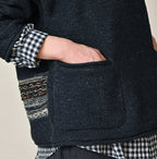 Indigo Base Knitsew Uma Sweater Detail