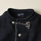 Indigo Base Knitsew Uma Sweater Detail