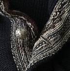 Indigo Base Knitsew Uma Sweater Detail