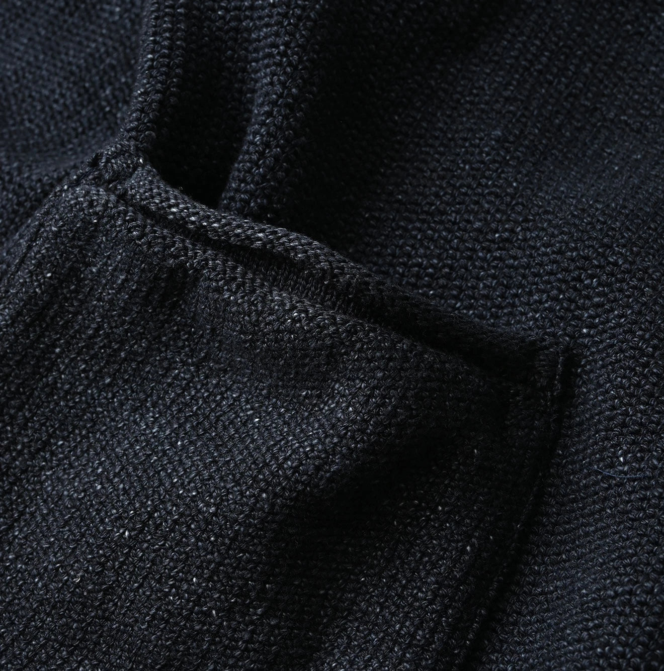 Indigo Base Knitsew Uma Sweater Detail