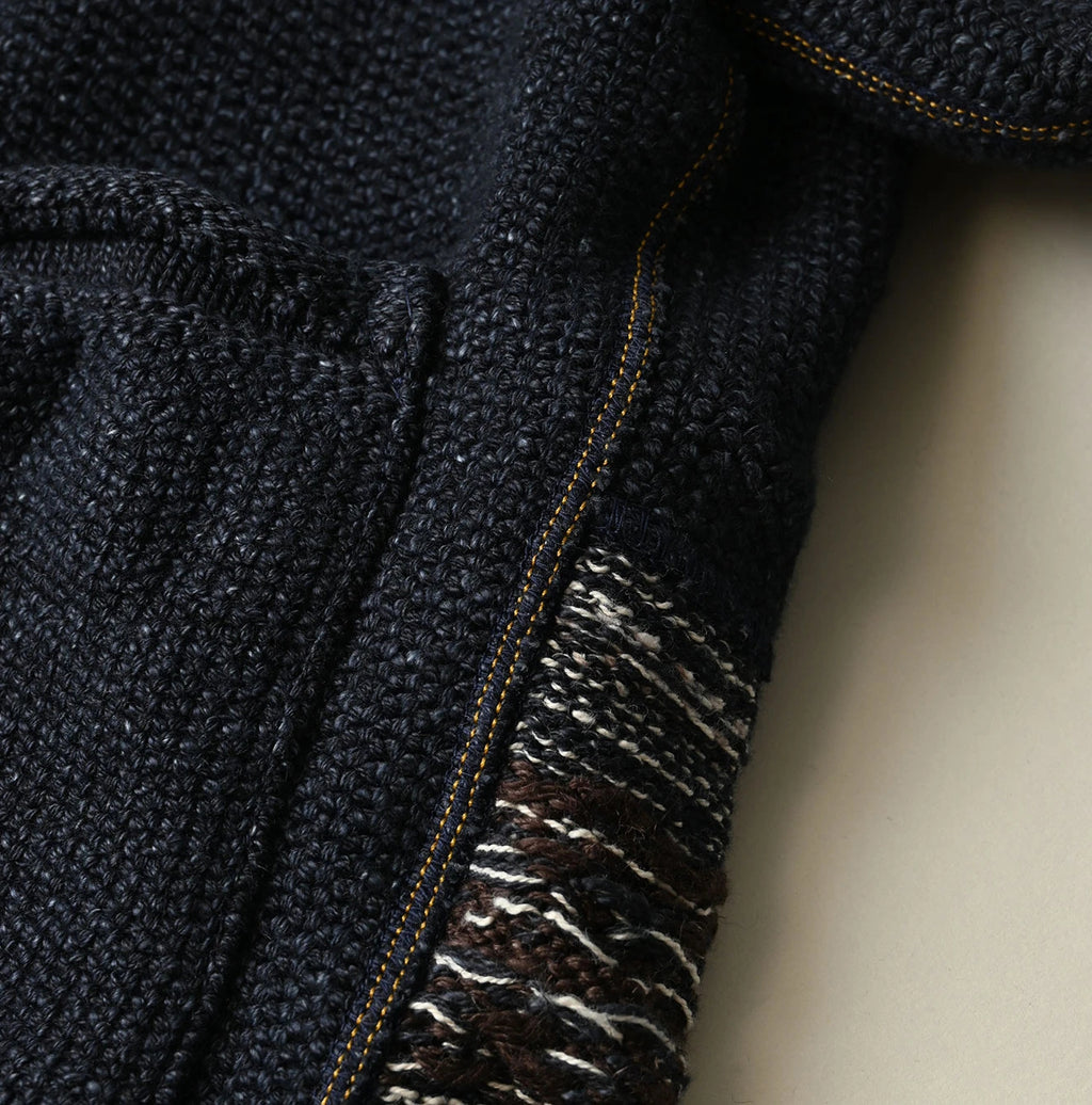 Indigo Base Knitsew Uma Sweater Detail