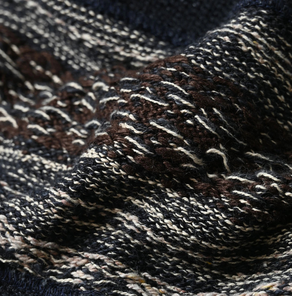 Indigo Base Knitsew Uma Sweater Detail