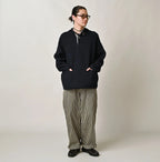 Indigo Base Knitsew Uma Sweater Male Model