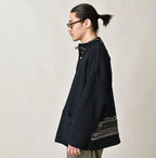 Indigo Base Knitsew Uma Sweater Male Model
