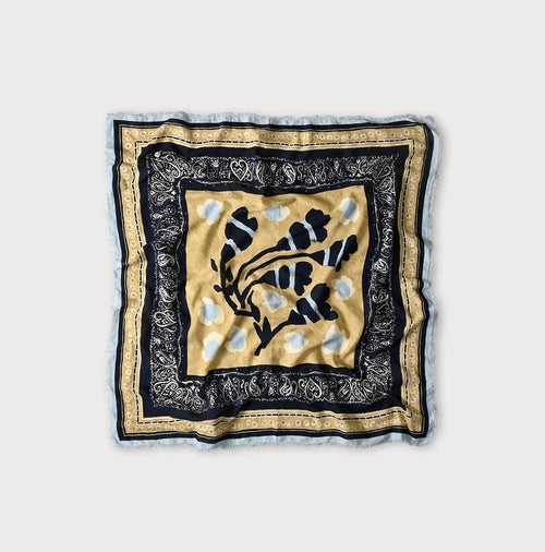 Botanical Furoshiki Beige