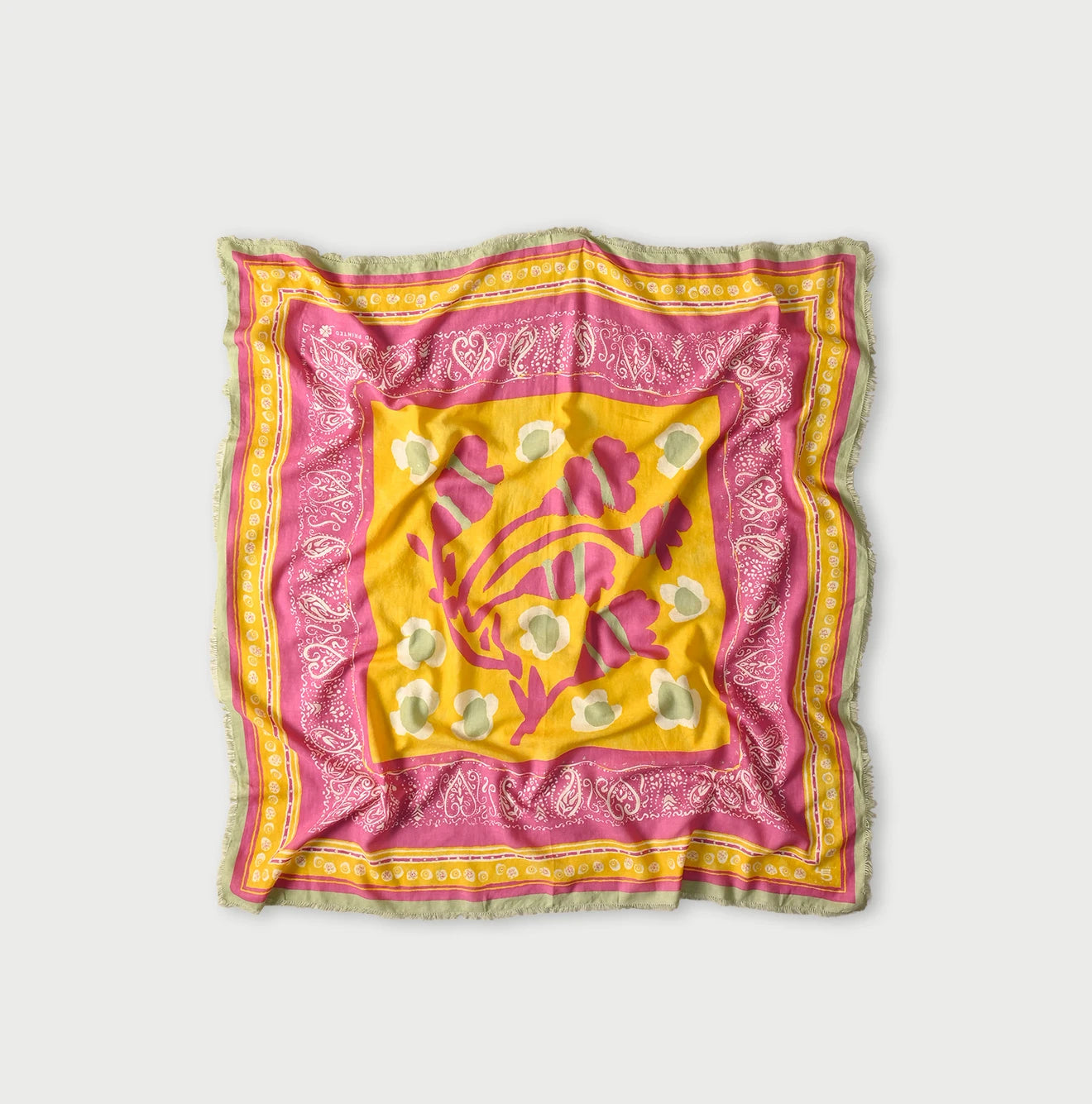 Botanical Furoshiki Yellow