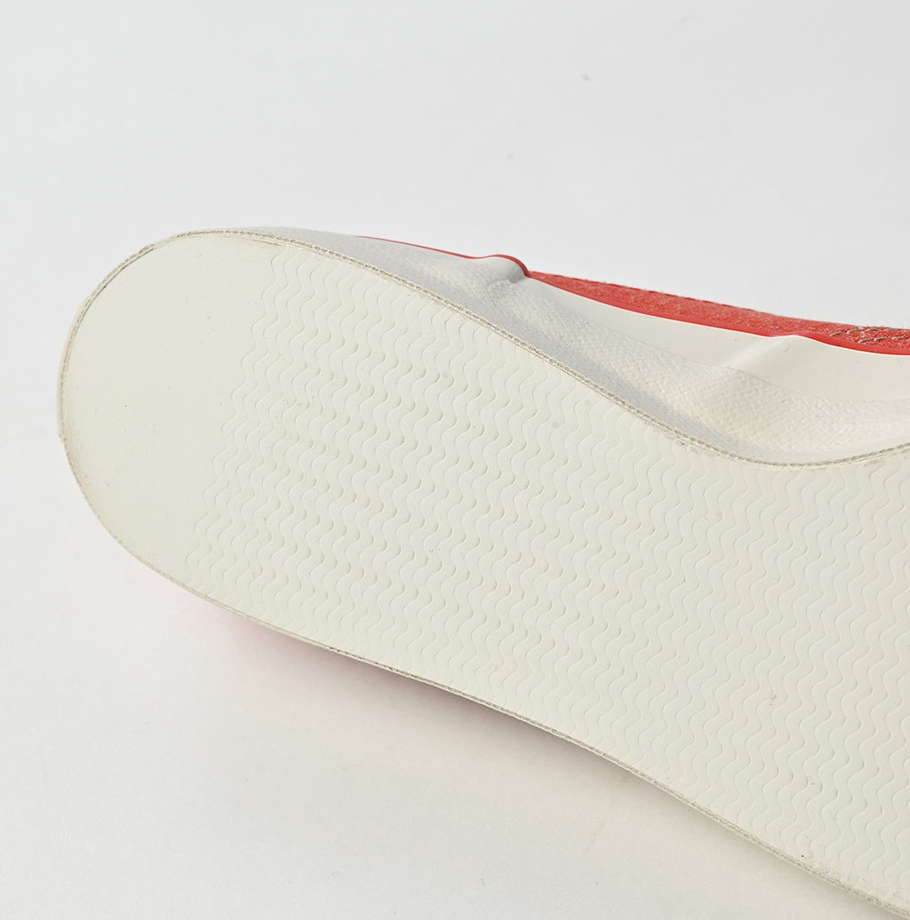 Chambray Duck Deck Shoes Detail