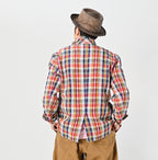 Indian Linen Madras 908 Miyuki Jacket Male Model