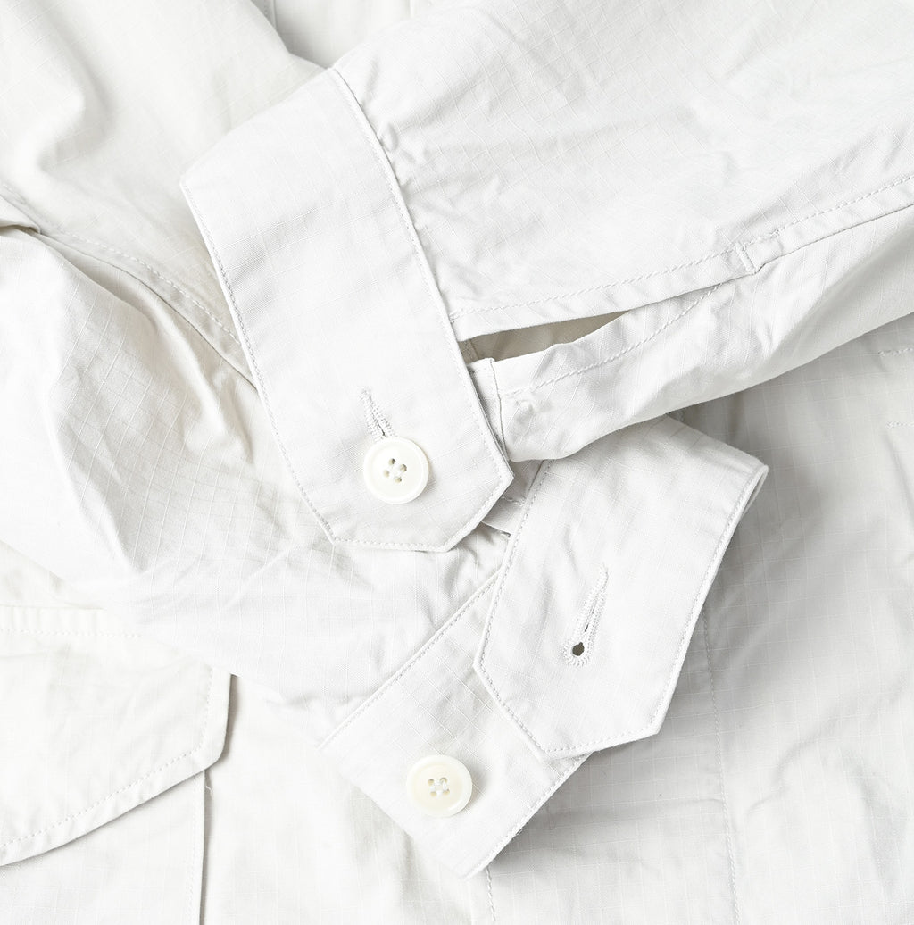 Rip Stop R45 Jacket Gray Detail